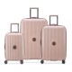 куфари,delsey,set,st.,tropez,(s.,l,y,xl),110l,trolley,bag,pink