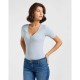 тениска,дамски,тениски,lee,henley,short,sleeve,t,shirt,concrete,gray,(grey)