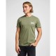 тениска,мъжки,тениски,lee,medium,wobbly,short,sleeve,t,shirt,olive,grove,(green)