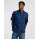 риза,с,къс,ръкав,мъжки,ризи,lee,popover,short,sleeve,shirt,indigo,patchwork,dobby,(blue)