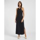 рокля,дамски,поли,и,рокли,lee,rib,sleeveless,long,dress,black