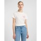 тениска,дамски,тениски,lee,small,logo,short,sleeve,t,shirt,ecru,(beige)
