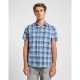 риза,с,къс,ръкав,мъжки,ризи,lee,western,short,sleeve,shirt,orion,ombre,(blue)