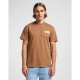 тениска,мъжки,тениски,lee,ww,graphic,short,sleeve,t,shirt,burlwood,(brown)
