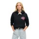 суичър,дамски,блузи,superdry,athletic,metallic,hoodie,black,(black)