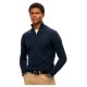 блуза,мъжки,пуловери,superdry,essential,embroidered,half,zip,sweater,blue,(eclipse,navy)