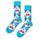 чорапи,мъжки,чорапи,happy,socks,cherry,argyle,crew,socks,blue,(turquoise)