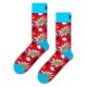 чорапи,мъжки,чорапи,happy,socks,dad,crew,socks,red