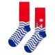 чорапи,мъжки,чорапи,happy,socks,sail,away,crew,socks,red,(red)