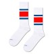 чорапи,мъжки,чорапи,happy,socks,simple,stripe,sneaker,crew,socks,white,(white)