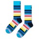 чорапи,мъжки,чорапи,happy,socks,stripe,crew,socks,blue,(turquoise)