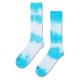 чорапи,мъжки,чорапи,happy,socks,tie,dye,sneaker,crew,socks,white,(blue)