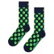 чорапи,мъжки,чорапи,happy,socks,wave,big,dot,crew,socks,blue,(navy)