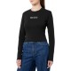 блуза,дамски,блузи,hugo,della,10258222,blue,sweatshirt,black