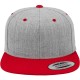 шапка,с,козирка,всички,шапки,flexfit,classic,2,tone,snapback,cap,grey,(heather,red)