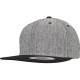 шапка,с,козирка,всички,шапки,flexfit,melange,solid,snapback,cap,grey,(melange,black)