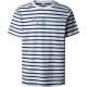 тениска,мъжки,тениски,pepe,jeans,striped,eggo,short,sleeve,t,shirt,white,(white)