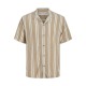 риза,с,къс,ръкав,мъжки,ризи,jack,&,jones,jeff,stripe,resort,short,sleeve,shirt,beige,(crockery)