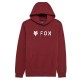 суичър,мъжки,пуловери,fox,racing,absolute,hoodie,red,(rust)
