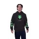 суичър,мъжки,пуловери,fox,racing,shield,hoodie,black,(black)