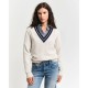 блуза,дамски,пуловери,дамски,плетени,дрехи,gant,4805303,v,neck,sweater,beige