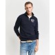 блуза,мъжки,пуловери,gant,49,archive,graphic,half,zip,sweater,blue