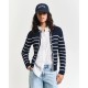 жилетка,дамски,пуловери,дамски,плетени,дрехи,gant,breton,cardigan,blue