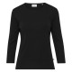 тениска,дамски,тениски,redgreen,clarissa,3,4,sleeve,t,shirt,black,(black)