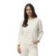 тениска,дамски,тениски,redgreen,claudia,long,sleeve,t,shirt,grey,melange,stripe,(white)