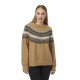 блуза,дамски,пуловери,дамски,плетени,дрехи,redgreen,kasandra,sweater,brown,(black,pattern)