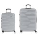 куфари,gabol,uyiko,spinner,tsa,expandable,set,(m,l),65,75l,104,116l,trolley,bag,silver,(grey)