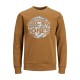 блуза,мъжки,пуловери,jack,&,jones,brad,sweatshirt,brown,(rubber)