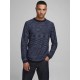 блуза,мъжки,пуловери,jack,&,jones,jeans,sweater,sky,captain,(blue)