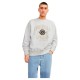 блуза,мъжки,пуловери,jack,&,jones,lucca,branding,sweatshirt,white,melange,(grey)