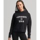 суичър,дамски,блузи,superdry,code,core,sport,crop,box,hoodie,refurbished,black