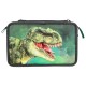 канцеларски,принадлежности,dino,world,green,with,3d,effect,(0412475),triple,pocket,pencil,case,green,(green)