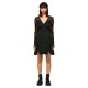 рокля,дамски,поли,и,рокли,diesel,adele,long,sleeve,short,dress,black