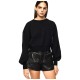 блуза,дамски,блузи,diesel,mondy,sweatshirt,black
