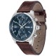 часовник,часовници,boss,skytraveller,44,mm,watch,brown,blue,mineral