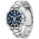 часовник,часовници,boss,troper,45,mm,watch,silver,blue,mineral,(silver)