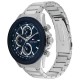 часовник,часовници,tommy,hilfiger,clark,46,mm,watch,blue,(silver)