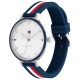 часовник,часовници,tommy,hilfiger,florence,38,mm,watch,silver,blue,white,red,(blue)