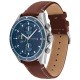 часовник,часовници,tommy,hilfiger,parker,44,mm,watch,brown,(iridescent,blue,brown,leather)