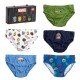 детско,бельо,marvel,marvel,single,jersey,underpants,5,units,multicolor,(multicolor)