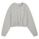 блуза,дамски,блузи,puma,cloudspun,sweatshirt,grey,(light,gray,heather)