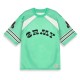 футболна,фланелка,мъжки,тениски,grimey,lone,hand,mesh,football,short,sleeve,t,shirt,green,(green)