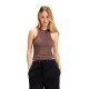 тениска,дамски,тениски,hugo,easy,10257055,blue,sleeveless,t,shirt,brown