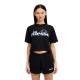 тениска,дамски,тениски,ellesse,silo,cropped,short,sleeve,t,shirt,black