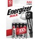 батерии,energizer,max,aaa,lr03,alkaline,battery,4,units,clear,(grey)
