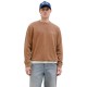 блуза,мъжки,пуловери,jack,&,jones,dover,print,sweatshirt,monks,robe,(brown)